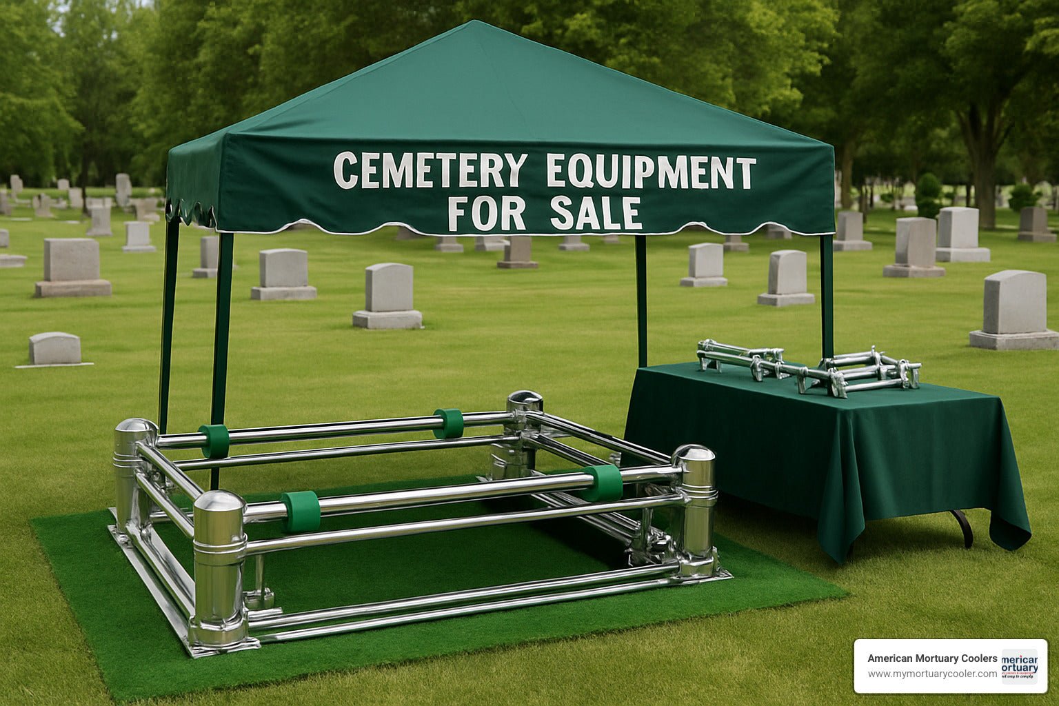 The Complete Guide to Cemetery Equipment for Sale - American Mortuary Coolers & Equipments The Complete Guide to Cemetery Equipment for Sale - American Mortuary Coolers & Equipments